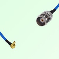 Semi-Flexible Jumper TNC Female to MMCX Male Right Angle Semi-Flexible Jumper TNC Female to MMCX Male Right Angle