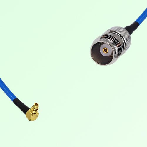 Semi-Flexible Jumper TNC Female to MMCX Male Right Angle Semi-Flexible Jumper TNC Female to MMCX Male Right Angle