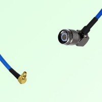 Semi-Flexible Jumper TNC Male Right Angle to MMCX Male Right Angle Semi-Flexible Jumper TNC Male Right Angle to MMCX Male Right Angle