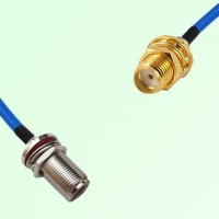 Semi-Flexible Jumper SMA Bulkhead Female to N Bulkhead Female with O-Ring Semi-Flexible Jumper SMA Bulkhead Female to N Bulkhead Female with O-Ring