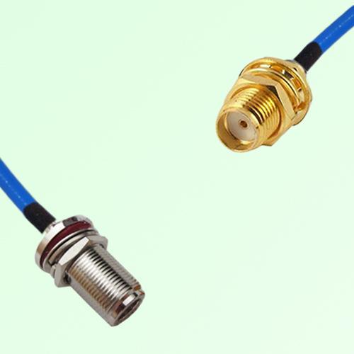 Semi-Flexible Jumper SMA Bulkhead Female to N Bulkhead Female with O-Ring Semi-Flexible Jumper SMA Bulkhead Female to N Bulkhead Female with O-Ring