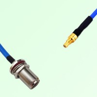 Semi-Flexible Jumper SSMC Male to N Bulkhead Female with O-Ring Semi-Flexible Jumper SSMC Male to N Bulkhead Female with O-Ring