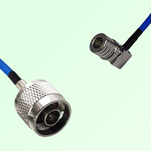 Semi-Flexible Jumper QMA Male Right Angle to N Male Semi-Flexible Jumper QMA Male Right Angle to N Male