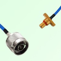 Semi-Flexible Jumper SBMA Male 2 Hole Flange Mount to N Male Semi-Flexible Jumper SBMA Male 2 Hole Flange Mount to N Male