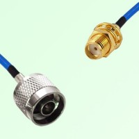 Semi-Flexible Jumper SMA Bulkhead Female to N Male Semi-Flexible Jumper SMA Bulkhead Female to N Male