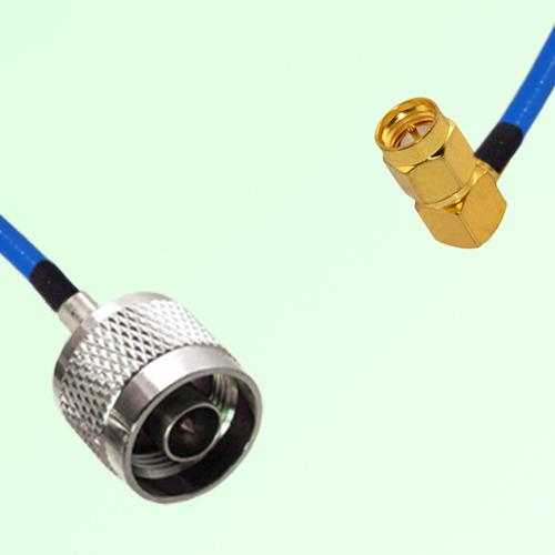 Semi-Flexible Jumper SMA Male Right Angle to N Male Semi-Flexible Jumper SMA Male Right Angle to N Male