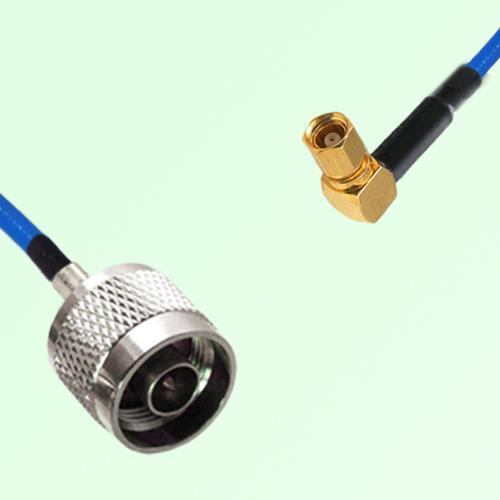 Semi-Flexible Jumper SMC Female Right Angle to N Male Semi-Flexible Jumper SMC Female Right Angle to N Male