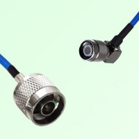 Semi-Flexible Jumper TNC Male Right Angle to N Male Semi-Flexible Jumper TNC Male Right Angle to N Male