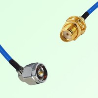 Semi-Flexible Jumper SMA Bulkhead Female to N Male Right Angle Semi-Flexible Jumper SMA Bulkhead Female to N Male Right Angle