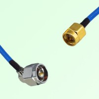 Semi-Flexible Jumper N Male Right Angle to SMA Male Semi-Flexible Jumper N Male Right Angle to SMA Male
