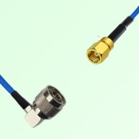 Semi-Flexible Jumper SMC Female to N Male Right Angle Semi-Flexible Jumper SMC Female to N Male Right Angle