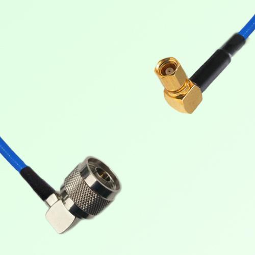 Semi-Flexible Jumper SMC Female Right Angle to N Male Right Angle