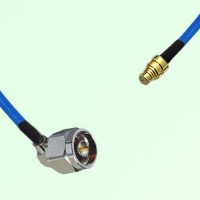 Semi-Flexible Jumper SMP Female to N Male Right Angle Semi-Flexible Jumper SMP Female to N Male Right Angle