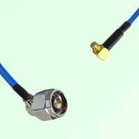 Semi-Flexible Jumper SMP Female Right Angle to N Male Right Angle Semi-Flexible Jumper SMP Female Right Angle to N Male Right Angle
