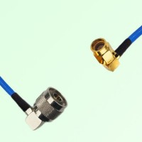 Semi-Flexible Jumper SSMA Male Right Angle to N Male Right Angle Semi-Flexible Jumper SSMA Male Right Angle to N Male Right Angle