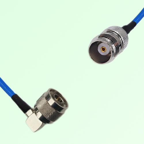 Semi-Flexible Jumper TNC Female to N Male Right Angle Semi-Flexible Jumper TNC Female to N Male Right Angle