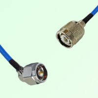 Semi-Flexible Jumper TNC Male to N Male Right Angle Semi-Flexible Jumper TNC Male to N Male Right Angle