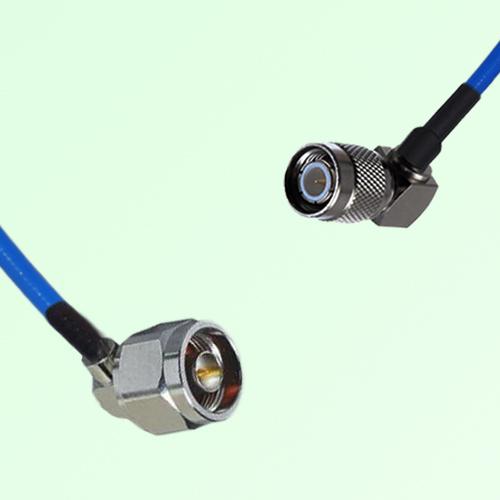 Semi-Flexible Jumper TNC Male Right Angle to N Male Right Angle Semi-Flexible Jumper TNC Male Right Angle to N Male Right Angle