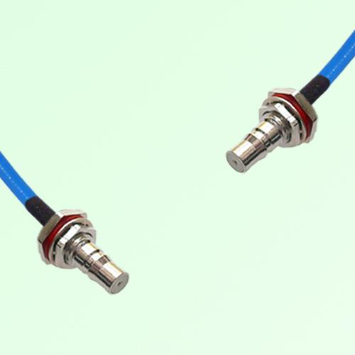 Semi-Flexible QMA Bulkhead Female with O-Ring to QMA Bulkhead Female with O-Ring Semi-Flexible QMA Bulkhead Female with O-Ring to QMA Bulkhead Female with O-Ring