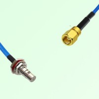 Semi-Flexible Jumper SMC Female to QMA Bulkhead Female with O-Ring Semi-Flexible Jumper SMC Female to QMA Bulkhead Female with O-Ring