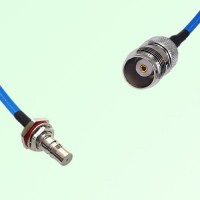 Semi-Flexible Jumper TNC Female to QMA Bulkhead Female with O-Ring Semi-Flexible Jumper TNC Female to QMA Bulkhead Female with O-Ring