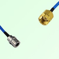 Semi-Flexible Jumper RP SMA Male to QMA Male Semi-Flexible Jumper RP SMA Male to QMA Male
