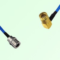 Semi-Flexible Jumper RP SMA Male Right Angle to QMA Male Semi-Flexible Jumper RP SMA Male Right Angle to QMA Male