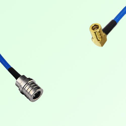 Semi-Flexible Jumper SMB Female Right Angle to QMA Male Semi-Flexible Jumper SMB Female Right Angle to QMA Male