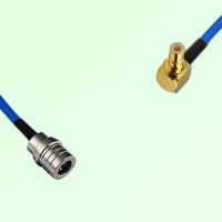 Semi-Flexible Jumper SMB Male Right Angle to QMA Male Semi-Flexible Jumper SMB Male Right Angle to QMA Male