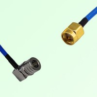 Semi-Flexible Jumper QMA Male Right Angle to SMA Male Semi-Flexible Jumper QMA Male Right Angle to SMA Male