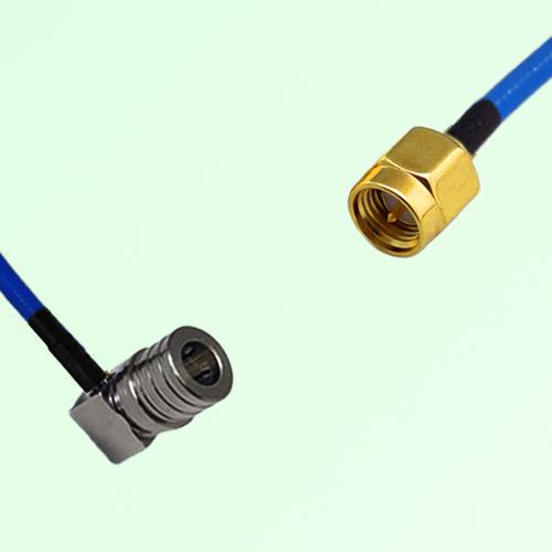 Semi-Flexible Jumper QMA Male Right Angle to SMA Male Semi-Flexible Jumper QMA Male Right Angle to SMA Male