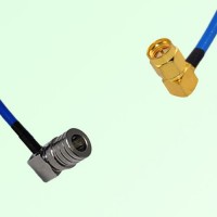 Semi-Flexible Jumper SMA Male Right Angle to QMA Male Right Angle Semi-Flexible Jumper SMA Male Right Angle to QMA Male Right Angle