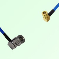 Semi-Flexible Jumper SMB Female Right Angle to QMA Male Right Angle Semi-Flexible Jumper SMB Female Right Angle to QMA Male Right Angle