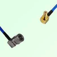 Semi-Flexible Jumper SMB Male Right Angle to QMA Male Right Angle Semi-Flexible Jumper SMB Male Right Angle to QMA Male Right Angle