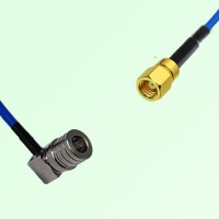Semi-Flexible Jumper SMC Female to QMA Male Right Angle Semi-Flexible Jumper SMC Female to QMA Male Right Angle