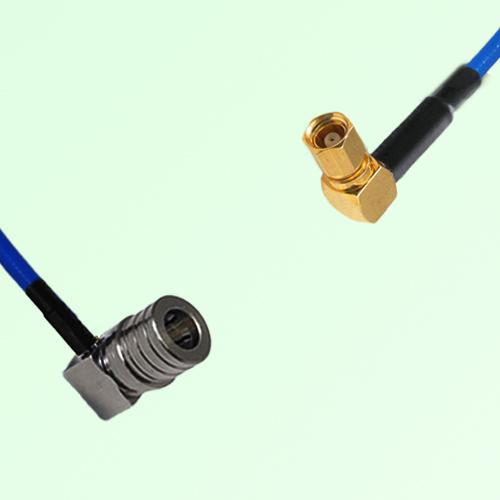Semi-Flexible Jumper SMC Female Right Angle to QMA Male Right Angle Semi-Flexible Jumper SMC Female Right Angle to QMA Male Right Angle