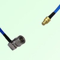 Semi-Flexible Jumper SMP Female to QMA Male Right Angle Semi-Flexible Jumper SMP Female to QMA Male Right Angle