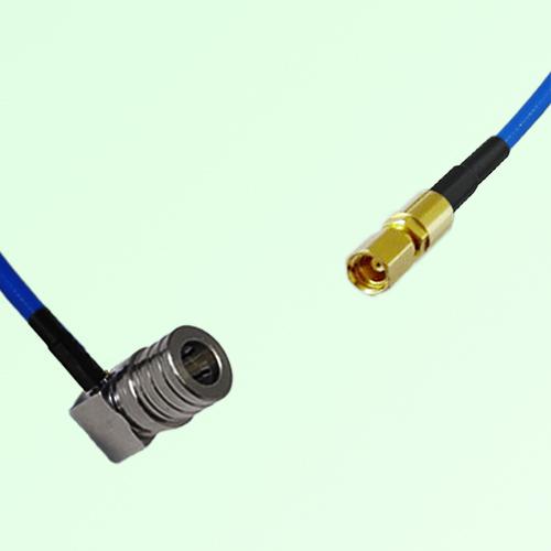 Semi-Flexible Jumper SSMC Female to QMA Male Right Angle Semi-Flexible Jumper SSMC Female to QMA Male Right Angle