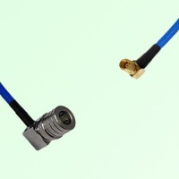 Semi-Flexible Jumper SSMC Female Right Angle to QMA Male Right Angle Semi-Flexible Jumper SSMC Female Right Angle to QMA Male Right Angle