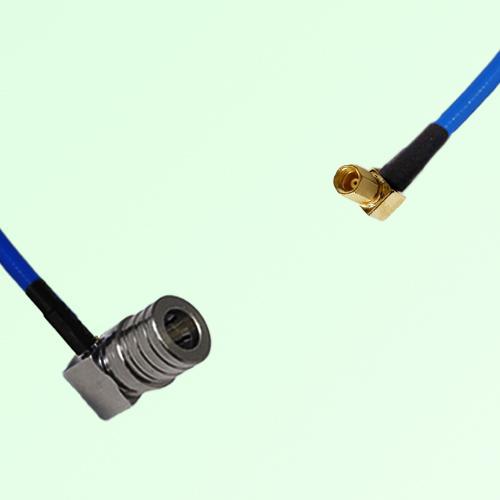 Semi-Flexible Jumper SSMC Female Right Angle to QMA Male Right Angle Semi-Flexible Jumper SSMC Female Right Angle to QMA Male Right Angle