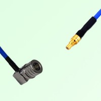 Semi-Flexible Jumper SSMC Male to QMA Male Right Angle Semi-Flexible Jumper SSMC Male to QMA Male Right Angle