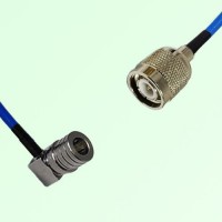Semi-Flexible Jumper TNC Male to QMA Male Right Angle Semi-Flexible Jumper TNC Male to QMA Male Right Angle