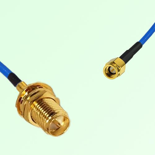 Semi-Flexible Jumper SSMA Male to RP SMA Bulkhead Female Semi-Flexible Jumper SSMA Male to RP SMA Bulkhead Female