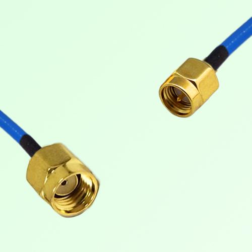 Semi-Flexible Jumper RP SMA Male to SMA Male