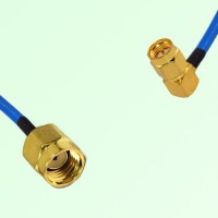 Semi-Flexible Jumper SMA Male Right Angle to RP SMA Male
