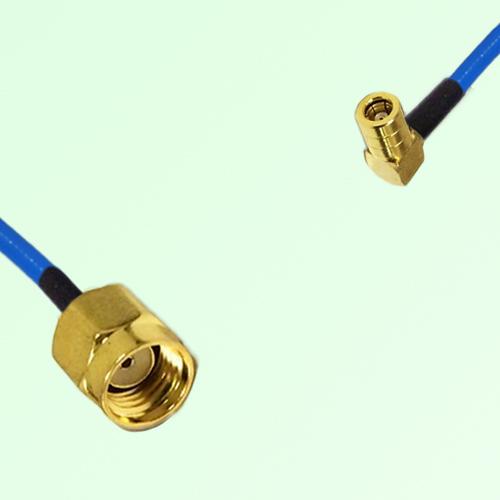 Semi-Flexible Jumper SMB Female Right Angle to RP SMA Male Semi-Flexible Jumper SMB Female Right Angle to RP SMA Male