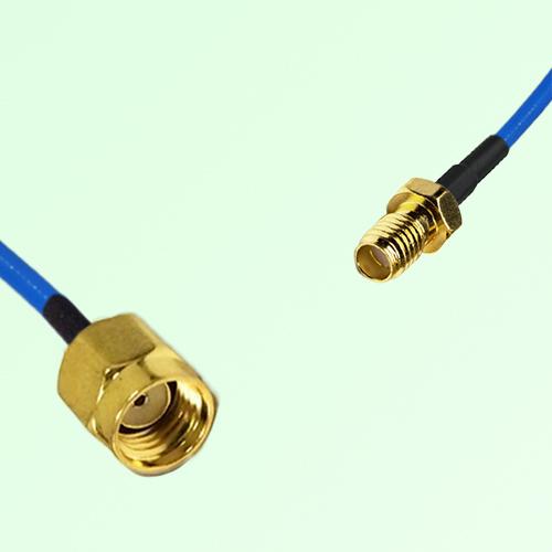 Semi-Flexible Jumper SSMA Female to RP SMA Male