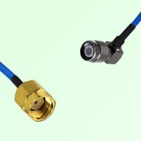 Semi-Flexible Jumper TNC Male Right Angle to RP SMA Male Semi-Flexible Jumper TNC Male Right Angle to RP SMA Male