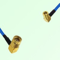 Semi-Flexible Jumper SMB Female Right Angle to RP SMA Male Right Angle Semi-Flexible Jumper SMB Female Right Angle to RP SMA Male Right Angle