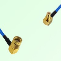 Semi-Flexible Jumper SMB Male Right Angle to RP SMA Male Right Angle Semi-Flexible Jumper SMB Male Right Angle to RP SMA Male Right Angle